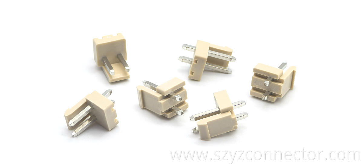 VH3.96 wafer pin header connector: WAFER VH3.96 180-degree DIP NL66-V0 Beige 2P
